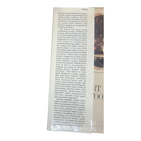 Giuliano Bugialli's Classic Techniques of Italian Cooking 1982 Vintage Cookbook - Picture 9 of 12